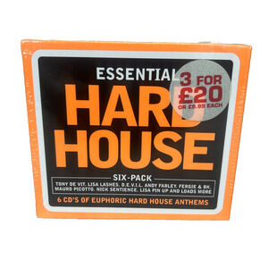 Y2K Essential Hard House 6 Cd Set of Euphoric Hard House Anthems Factory Sealed